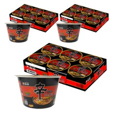 NONGSHIM 農心 辛拉麵 辛拉麵 BLACK 杯裝 101g, 18入