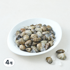 바다림 중국산 생물 바지락, 4개, 500g
