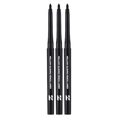 홀리카홀리카 멜로우 글라이딩 펜슬 라이너 0.3g, 09 워시드블랙, 3개