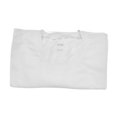 KZM OUTDOOR S13 印刷短袖 白色 2XL 寬鬆版型 熱轉印LOGO 20支棉厚度 透氣佳