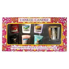 YANKee CANDLe 香氛蠟燭禮物組 黑櫻桃 純淨棉 薰衣草 粉紅沙灘, Black Cherry 黑櫻桃+Clean Cotton 純淨棉+Lemon Lavender 檸檬薰衣草+Mid Summer’s Night仲夏之夜+Pink Sands 粉紅沙灘+Bahama Breeze 巴哈馬微風, 多色