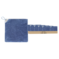 TELITA 日本大和抗菌防臭超細纖維吸水擦拭巾 TA9601 藍色, 10條