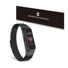 DC NET WORK Galaxy Fit錶帶 SM-R370 M號, 黑色的, 1個