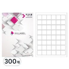 DS標籤 雷射噴墨 白色 DS3048, 48格, 300個