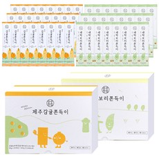 Sunsuhouse 濟州橘子風味蒟蒻條+大麥嫩芽風味蒟蒻條 600g, 1組