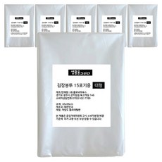 Saenghwaleulgeurida 泡菜用透明塑膠袋, 大(約15顆), 10枚, 6包