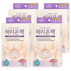메디힐리 파스형 NEW 허리온팩 허브에센셜향, 4개