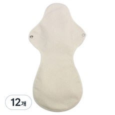 WIZLLY 素色布衛生棉, 12個