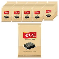 광천김 참 재래김, 25g, 40개