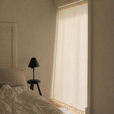 PLENO 一體式遮光窗簾 + 伸縮桿, 棉布