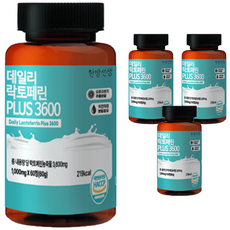 한방선생 데일리 락토페린 plus 3600 60g, 60정, 4개