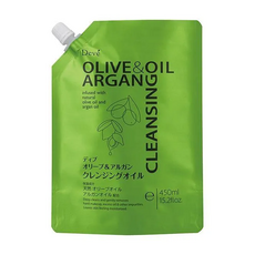 DOVE 橄欖摩洛哥堅果卸妝油補充包 雙重保濕成分, 450ml, 1包