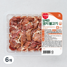 이츠웰 담백한 돼지불고기, 600g, 6개
