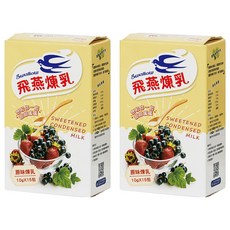 飛燕煉乳 原味 加糖全脂隨身包, 150g, 2盒