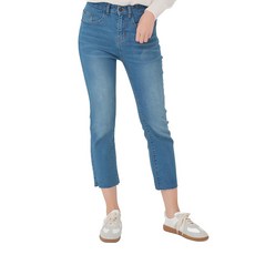 CARET 女款修身直筒牛仔褲