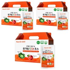 뉴트리디데이 리얼 유기농 CCA 주스 20p, 2kg, 3개
