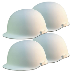 韓星安全 超輕量高級安全帽 HS-A904c 手動, 4個, 白色