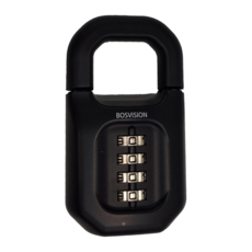 BOSVISION 博士威 鋅合金四字輪密碼鎖 BV-8881BK 52mm, 1個