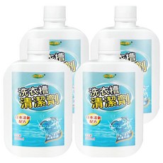M&M 美久美 洗衣槽清潔劑，500ml，日本活氧配方, 4瓶