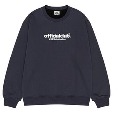 오티디 프리미엄 텐타덤블 기모 오버핏 클럽레터링 보온 맨투맨 OT31021