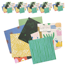 헬로우모리스 내동생 색종이 8종 x 2p 세트 15 x 15cm, 8색, 10개