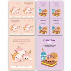 DADA SoSoFun 小學生聯絡簿 寬格, 10個, 隨機出貨