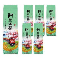 龍源茶品 鑫龍源 阿里山臻藏回甘高山烏龍茶葉 附提袋, 1組, 6包, 150g