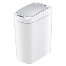NINESTARS 納仕達 防水感應垃圾桶 DZT-7-2S, 7L, 極地白, 31 x 23 x 15cm
