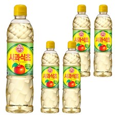 오뚜기 사과식초, 900ml, 5개