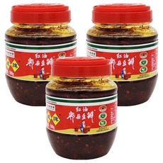 피센 홍유피현 두반장, 500g, 3개