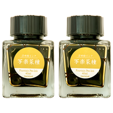 TACCIA 東洲齊寫樂 鋼筆墨水 40ml, 寫樂菜種, 2罐