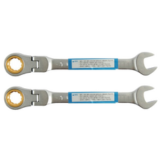 活動齒輪棘輪扳手 13mm B-GW-13F, 2個