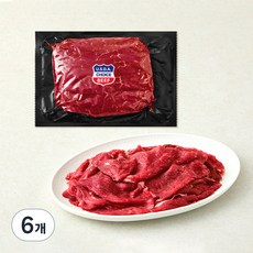 미국산 초이스 앞다리 불고기용 (냉장), 6개, 1kg