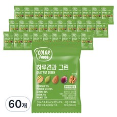 Dailynut 綠款綜合堅果, 20g, 60包