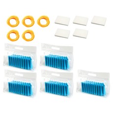 Cell Ribbon Hair Volume Roll Star Self Perm Ceramic Rod No. 4 Set, 單色, 5組