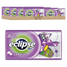 eclipse 易口舒 無糖薄荷錠 沁香葡萄, 30g, 8盒