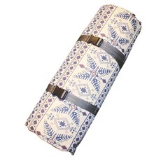 DaPoLuLuMi 防水野餐墊, 展開 (270 x 270cm ) x 收納 ( 45 x 30 x 10cm ), 展開 (270 x 270cm ) x 收納 ( 45 x 30 x 10cm ), 藍色楓情