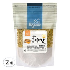 Tojongherb 鬱金蒟蒻米, 500g, 2個