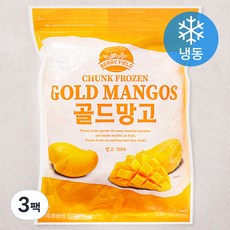 베리필드 골드망고 (냉동), 1kg, 3팩