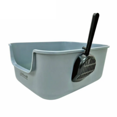 Nice u 毛樂趣 正開貓砂盆 開口22cm 聚丙烯PP材質, 50 x 41 x 22cm, 1個