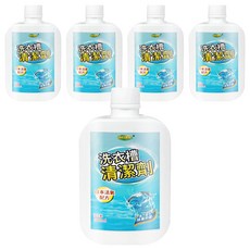 M&M 美久美 洗衣槽清潔劑, 日本活氧配方, 500ml, 台灣產, 5瓶