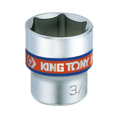 KING TONY 金統立 6角短套筒, 1個