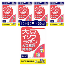 DHC 台灣公司貨 大豆萃取異黃酮 30日份, 60顆, 455mg, 5包