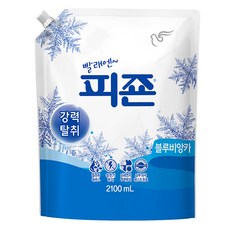 피죤 레귤러 섬유유연제 블루비앙카 리필, 2.1L, 1개 생활용품/세탁세제 반품 최저가 2,590원