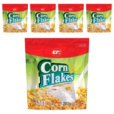 씨알로 정성드린 콘프레이크 시리얼, 1.2kg, 5개