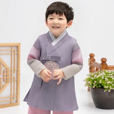 青銅鎏金嬰兒韓服男童男圓形波西米亞風兒童韓服套裝 AM140 + 福袋