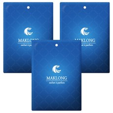 Maklong 香氛袋 正裝, 15g, 3個, 青檸羅勒