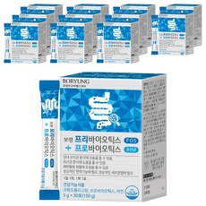 보령 프리바이오틱스 프로바이오틱스 유산균, 150g, 12개