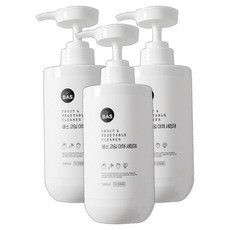 Bas 蔬果清洗劑液體型, 3個, 500ml
