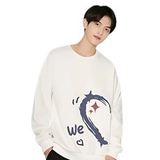 男性用 全家家庭裝 We Are One 圓領衛衣